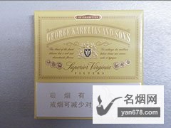 金龙(黄)中国免税版香烟价格表图